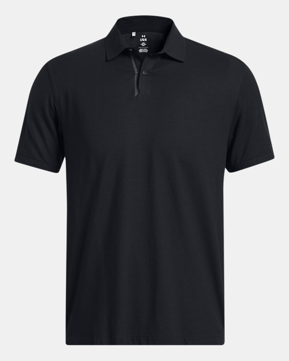 Men's UA Tour Tips Polo in Black image number 3